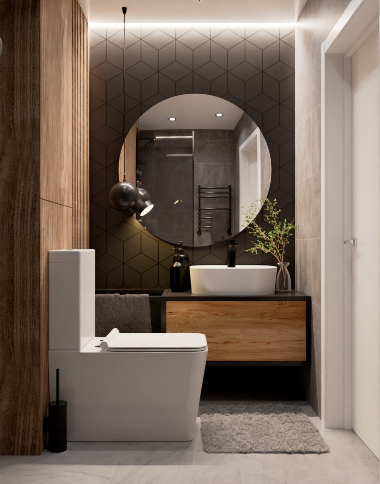 AQM1003 Унитаз напольный Rimless с сиденьем SoftClose, горизонтальный выпуск. 680x360x405мм