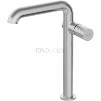 Смеситель для раковины, высокий , с прямоугольным изливом