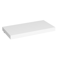 Столешница KUPÁLA PLATO 120 белая матовая , искусственный монолитный камень Solid Surface