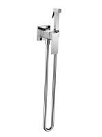 AQM6817CR Savona Готовый комплект гигиенического душа (скрытый монтаж, латунная лейка), хром