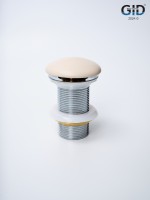 Донный клапан Gid без перелива Sr100 74405K светло-коричневый матовый 7x7x10