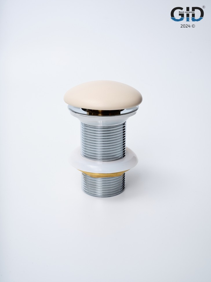 Донный клапан Gid без перелива Sr100 74405K светло-коричневый матовый 7x7x10