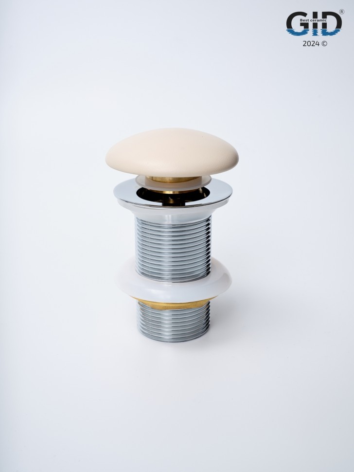 Донный клапан Gid без перелива Sr100 74405K светло-коричневый матовый 7x7x10