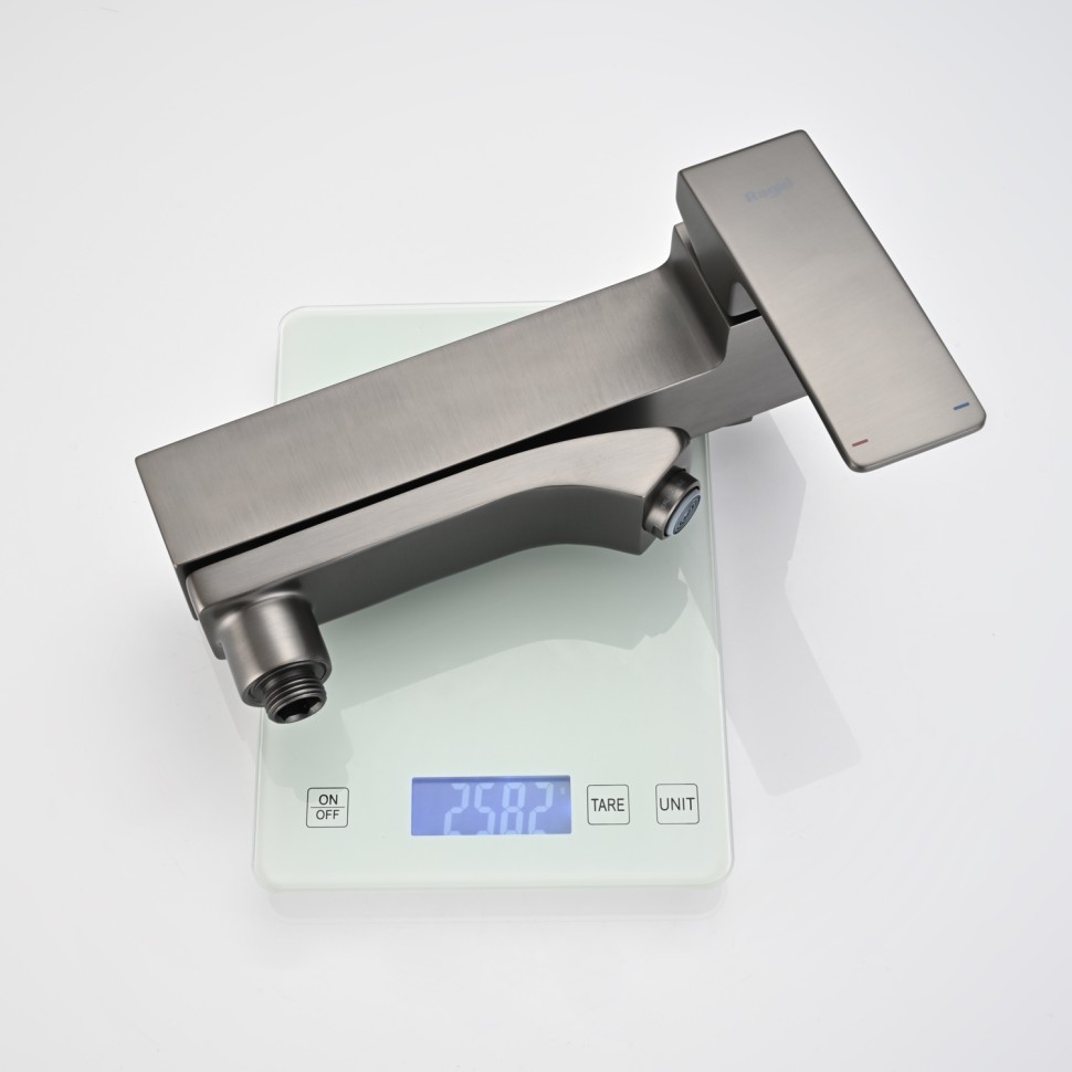 Смеситель Raglo для ванны и душа графит