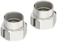 Комплект фитингов прямой (G 1&quot; НГ х G 3/4&quot; ВР) / 2 шт.