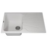 Кухонная мойка кварцевая Uperwood Quartz Premium UPD-04-01, прямоугольная, белая