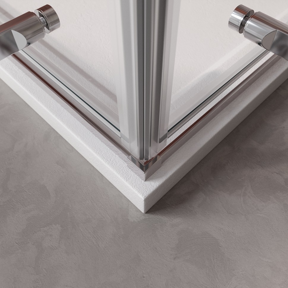 Душевой уголок Cezares LINER-AH-2-120/90-C-Cr-L