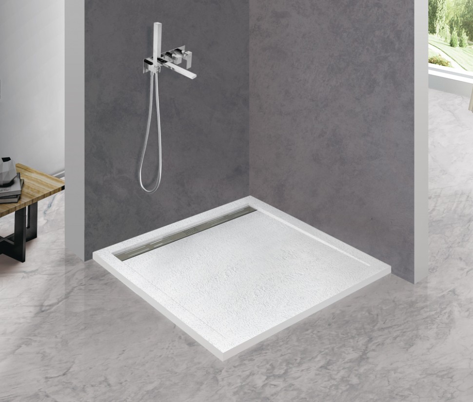 Поддон из искусственного мрамора CEZARES TRAY-AS-A-90-30-W