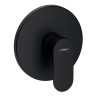 Смеситель для душа Hansgrohe Rebris S (внешняя часть) 72667670 черный матовый