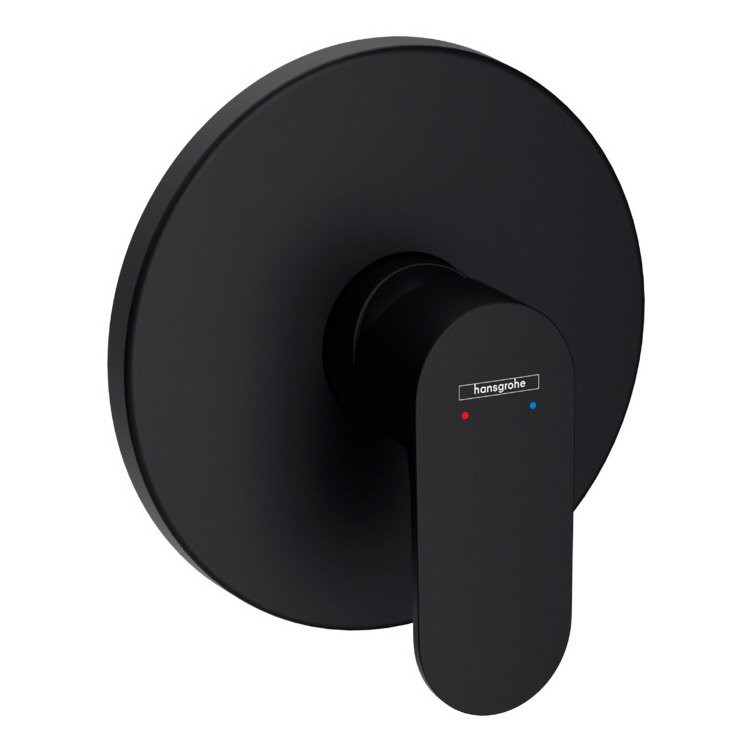 Смеситель для душа Hansgrohe Rebris S (внешняя часть) 72667670 черный матовый