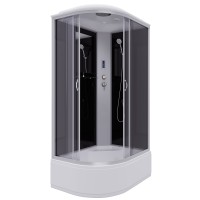 Душевая кабина Niagara Classic NG-2510-14RP (120х80х215) высокий поддон(40см),стекло тонированное,4 места