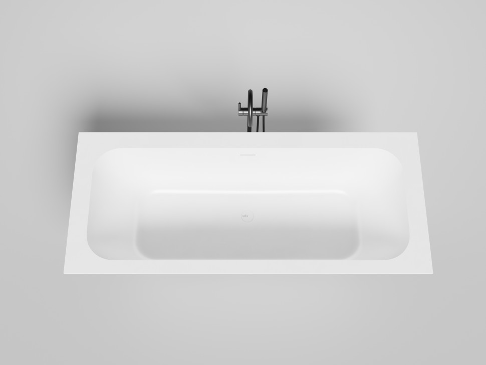 Ванна встраиваемая ORLANDA AXIS KIT 190x80 покраска по RAL полностью S-Sense Глянцевое