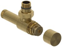 Вентиль угловой под шестигранник (G 1/2" НР х G 1/2" НР)