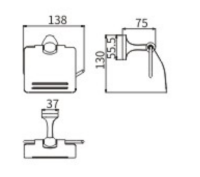 Бумагодержатель 53507