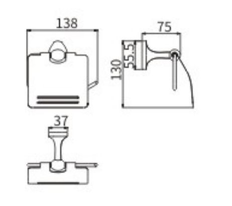 Бумагодержатель 53507