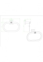 Полотенцедержатель 88606-1