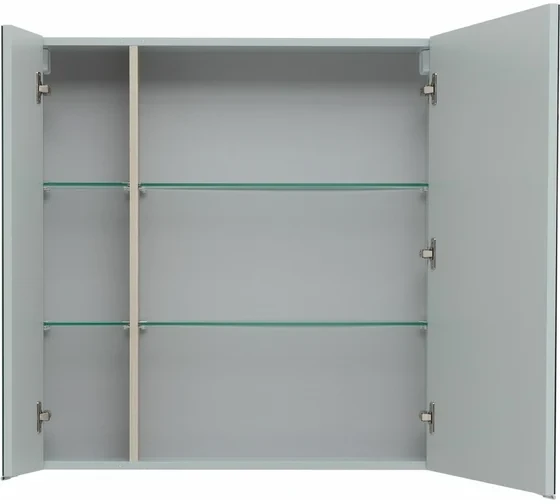 Зеркальный шкаф Aquanet Алвита New 80 Серый