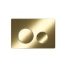 Кнопка смыва Balance, клавиши Circle, цвет брашированное золото, арт. CN12-001BG