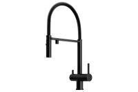 Смеситель для кухни SANCOS Imola с возможностью подключения фильтра для воды, цвет матовый черный, арт. SC4010MB
