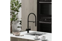 Смеситель для кухни SANCOS Imola с возможностью подключения фильтра для воды, цвет матовый черный, арт. SC4010MB
