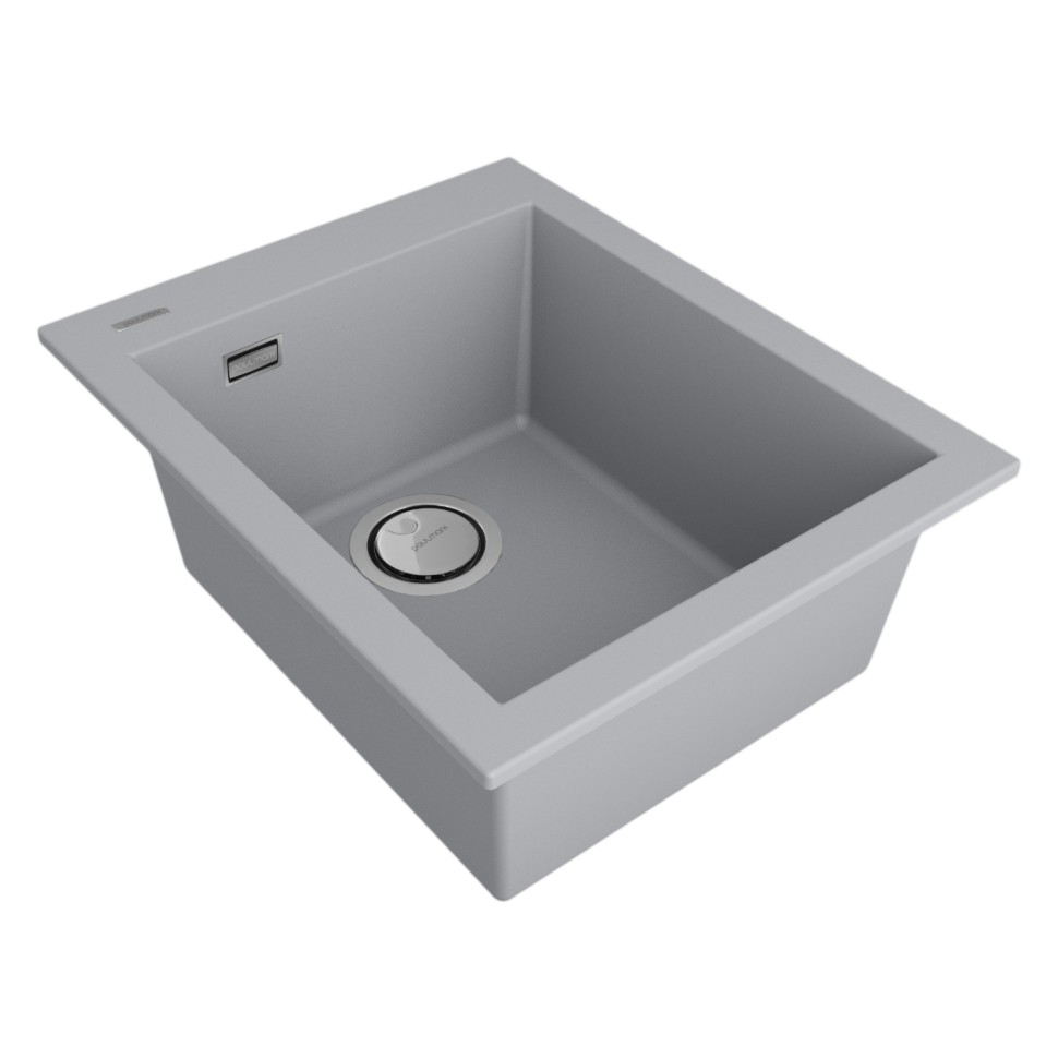 Мойка DECORATION 41, ACRYSTONE, PM934150-UGR, URBAN GREY, 410х500 мм, Paulmark