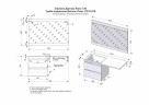 Тумба подвесная STYLE LINE "Даллас 120", Люкс белая, PLUS с раковиной ESTETUS Даллас 1200*480 левый