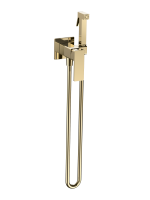 AQM6817GG Savona Готовый комплект гигиенического душа (скрытый монтаж, латунная лейка), золото