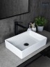 Раковина Gid N1204 51225 накладная белая 45x32x11