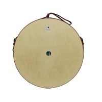 Зеркало для ванной с подсветкой Uperwood Round 65 см, круглое, сенсор/без рамы/на коричневом ремне