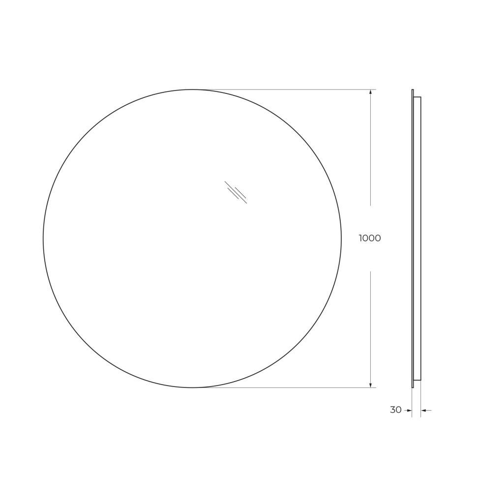 Зеркало BelBagno SPC-INT-1000-LED