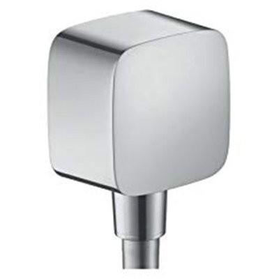 Шланговое подсоединение Hansgrohe с защитой, цвет: хром 26457000
