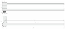 Полотенцедержатель 360 / L 400