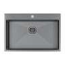 Мойка нерж. сталь KRONER 75, PM217551-GM, вороненая сталь, 750х510мм, Paulmark