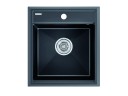 Мойка STEPIA 45, IT-GRANIT, PM114651-BLM, черный металлик, 460х510, Paulmark