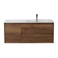 База под раковину подвесная BelBagno KRAFT-1200-2C-1A-SO-RT-R Rovere Tabacco