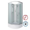 Душевая кабина Niagara Classic NG-3301-14BK (90х90х200) средний поддон(26см),стекло матовое,4 места