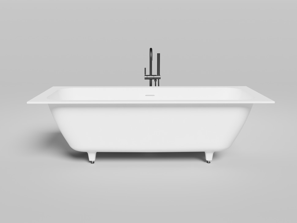 Ванна встраиваемая ORLANDA AXIS KIT 190x80 покраска по RAL полностью S-Sense Матовое