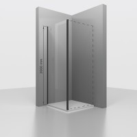 Боковая панель RGW Z-050-3B (Прозрачное, 900)