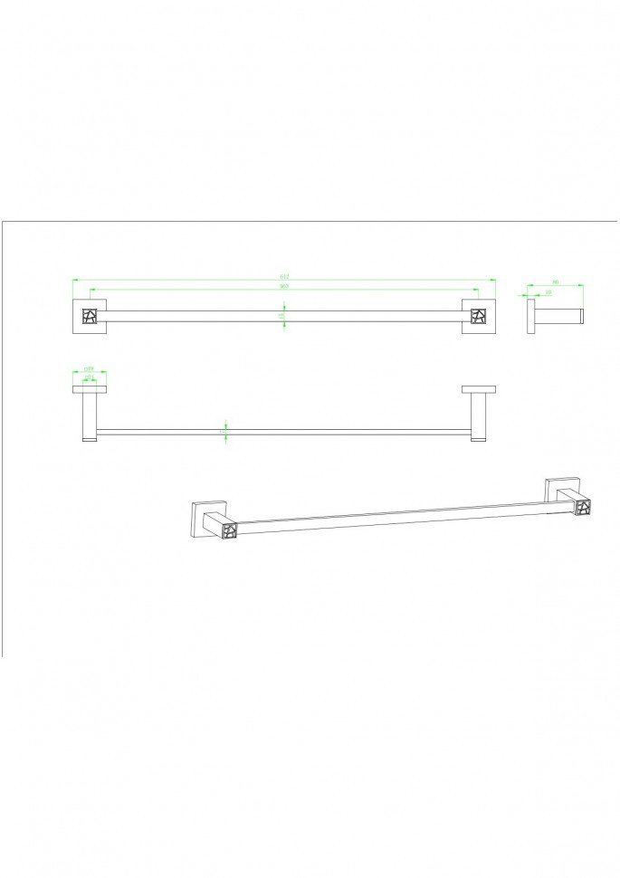 Полотенцедержатель 88608-1
