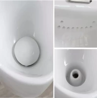 Писсуар подвесной , сенсорный ,слив в стену . CeramaLux Х546P