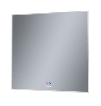 Зеркало PRAGMA-норма (800*800*45) LED с сенсорным выключателем и подогревом