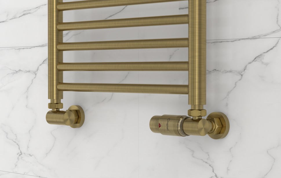 Автоматический терморегулятор 3D правый (G 1/2" НР х G 3/4" НГ)