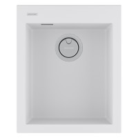 Мойка DECORATION 41, ACRYSTONE, PM934150-WH, WHITE, 410х500 мм, Paulmark