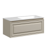 Тумба подвесная SANCOS Very 995х445х406, c одним ящиком оснащенным доводчиками, правая , Beige Soft , арт.VR100RCE
