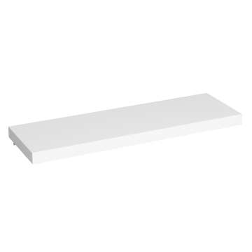 Столешница KUPÁLA PLATO 160 белая матовая , искусственный монолитный камень Solid Surface, кронштейн с артикулом KPR заказывается отдельно!
