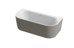 Акриловая ванна CEZARES METAURO-INT-Wall-180-80-60-G-W-MATT
