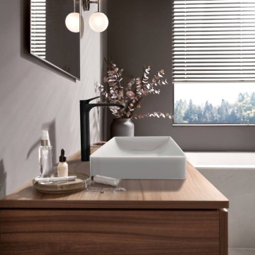 Смеситель для раковин Hansgrohe Vivenis черный (75042670)