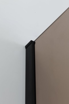 Душевая дверь в нишу CEZARES SLIDER-B-1-100/110-BR-NERO