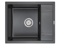 Мойка FLUGEN 50-600, IT-GRANIT, PM216050-BL, черный , 600х500 мм, Paulmark