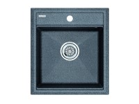 Мойка STEPIA 45, IT-GRANIT, PM114651-DG, графит, 460х510, Paulmark